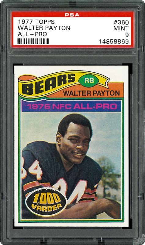 walter payton nfc all pro card|walter payton all pro 480.